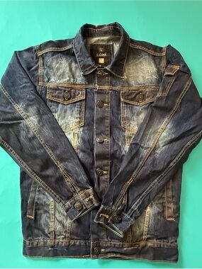 Link Men’s Washed Indigo Denim Jacket
